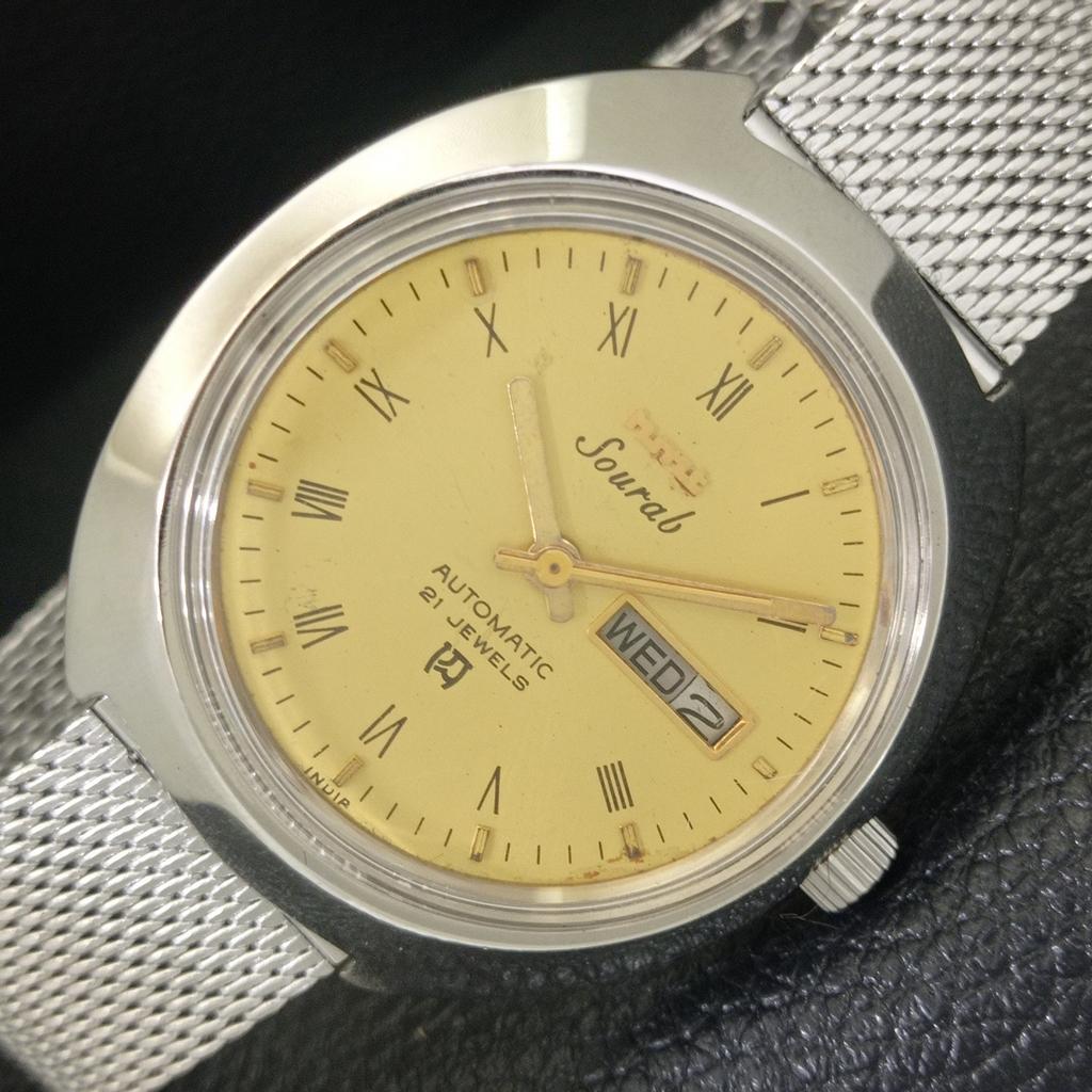 

ВИНТАЖНЫЕ HMT SOURABH АВТОМАТИЧЕСКИЕ 6501 ИНДИЙСКИЕ МУЖСКИЕ ЧАСЫ С ОРИГИНАЛЬНЫМ ЦИФЕРБЛАТОМ a703281-1 R213a-a703281