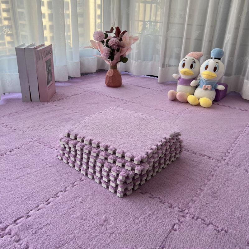 Plush Bedside Foam Mat: Customizable, Dirt-Resistant Tatami for Full Bedroom