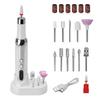 Electric Nail File Set Cordless Rechargeable Professional Manicure Pedicure Kit Nail Grind Trim Polish Set