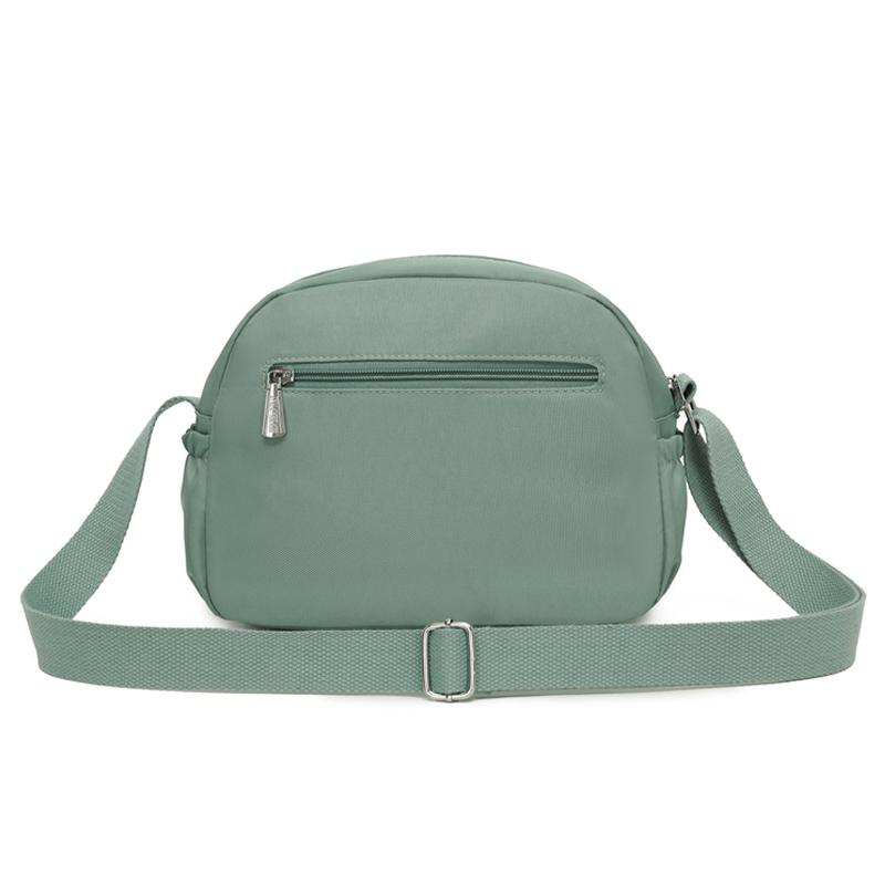 Damska torba na ramię z wieloma kieszeniami Lekka nylonowa torba crossbody dla mam w średnim wieku