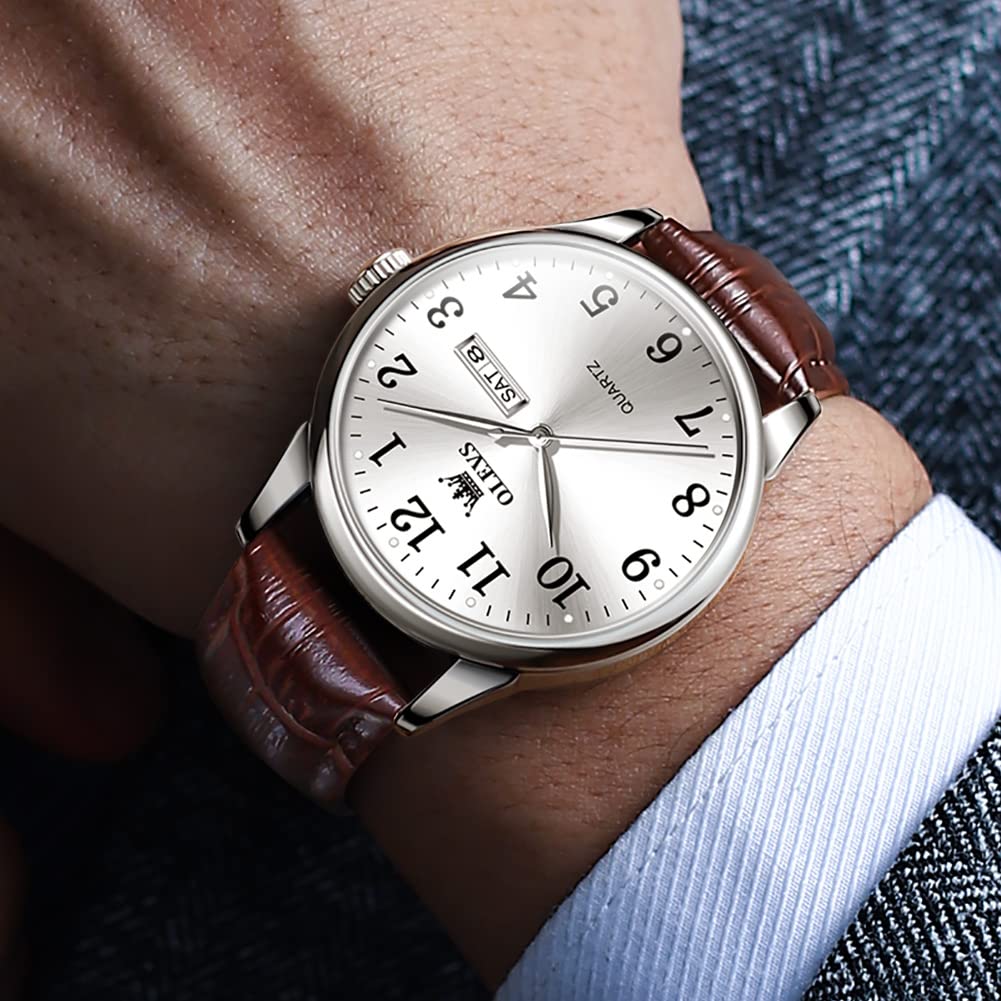 Relógio Masculino Olevs Elegante para Negócios – Casual Simples