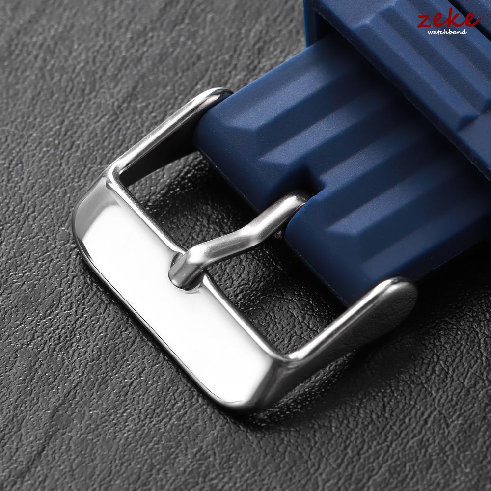 Pulseira Premium de Borracha Waffle Substituição Universal 20mm 22mm Pulseira de Relógio de Silicone Macio Pulseira de Mergulho Esportiva Masculina para Seiko SKX007