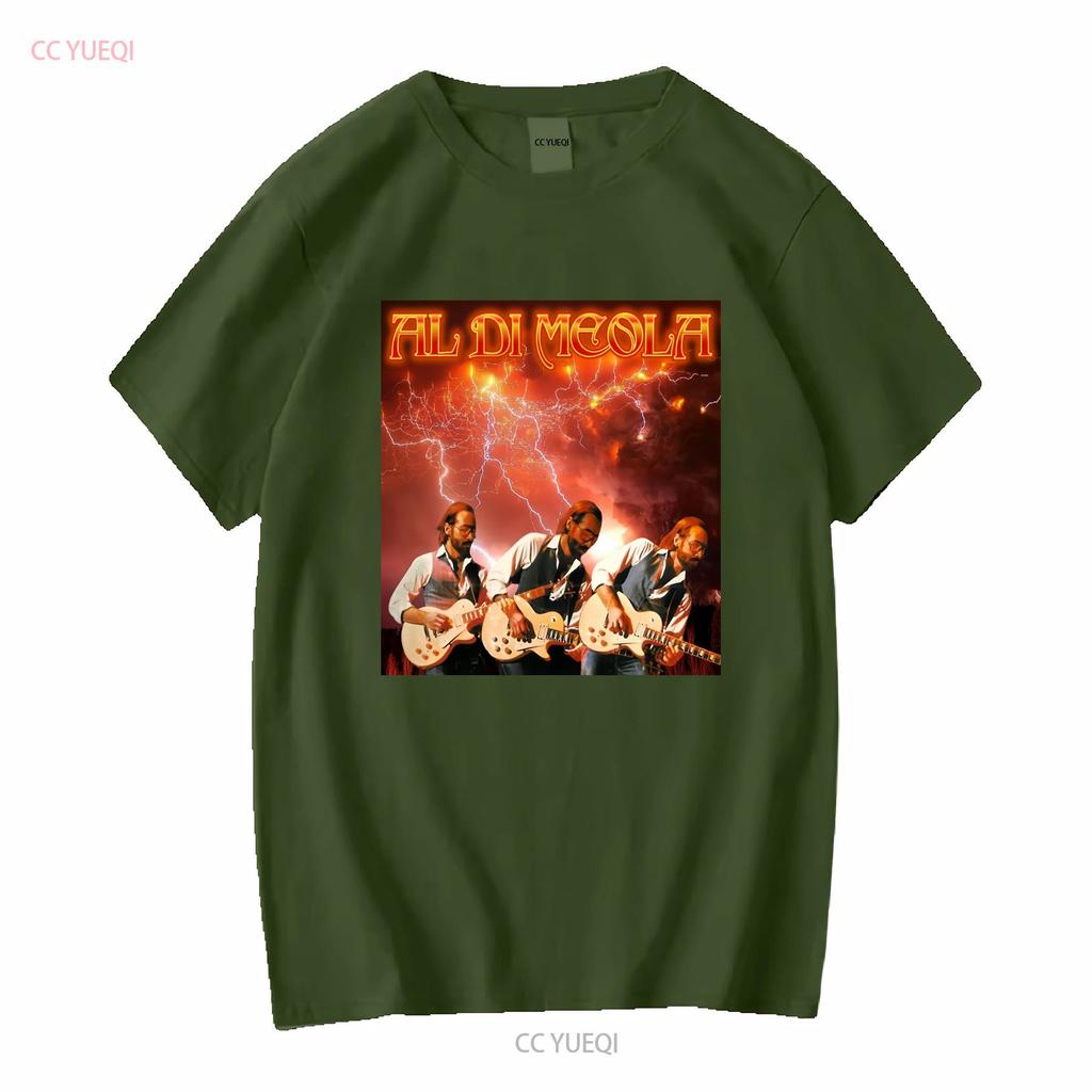 Soft Cotton T Shirt Al di Meola Tour De Force vintage Washed Comfortable Slightly Stylish graphic Breathable Casual Versatile