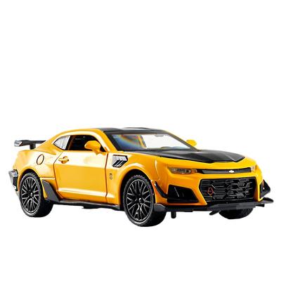 1/32 Scale Camaro Hornet Sports Car Alloy Diecast Model Sound & Light Children Toy Collect Display Ornament Birthday Present for Boys