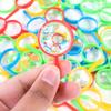 10/20 Stück Bunte Mini-Lupe aus Kunststoff Kreativ Tragbare Hand-Lesehilfen Insektenbeobachtungs-Requisiten Schulklassen-Belohnungen ZYF