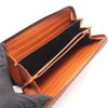 Used GUCCI Micro Guccisima Around Long Wallet 244994 Leather Orange Used Women