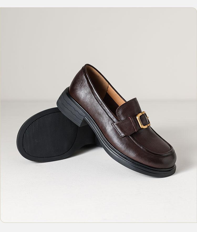 Sheepskin Retro Classic Loafers