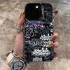 Pink Street Graffiti Hip Hop Pattern Design Protective Cover for iPhone 17 16 15 14 13 12 11 16E Series Pro Max Plus