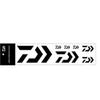 DAIWA DAIWA Sticker Multi Black