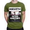 Ein Kampf nach dem anderen schwarzes Grafik-T-Shirt aus 100 % Baumwolle Ein Kampf nach dem anderen Oberteile T-Shirts für Unisex