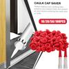 Red Caulk Cap Caulk Saving Sealer Saver for Open Caulking Tube Sealing Preserving Durable Easy To Use DIY Home Repair Tool