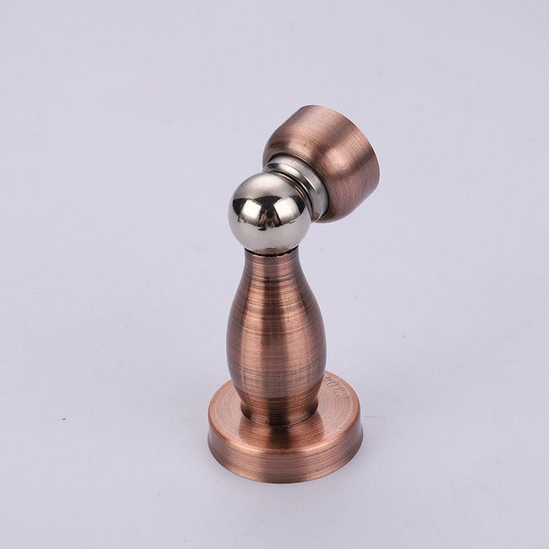 304 Stainless Steel Magnetic Floor Door Stopper - Invisible Anti-Collision Wall Mount for Bathroom Door