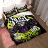 Fashion Sweden Rock Band Ghost Quilt Covers Bedding Dormitory Sheets Three-piece Bedding Set Three-piece Soft Warm Bedding Set
