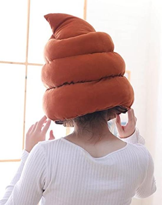 [DOKiDOKi] Boné de Cocô, Cosplay, Fantasia Unko, Chapéu de Cocô, Acessório de Cabeça, Fantasia Kigurumi de Cocô, Máscara, Sessão de Fotos, Item Divertido, Evento, Artigos para Festa,