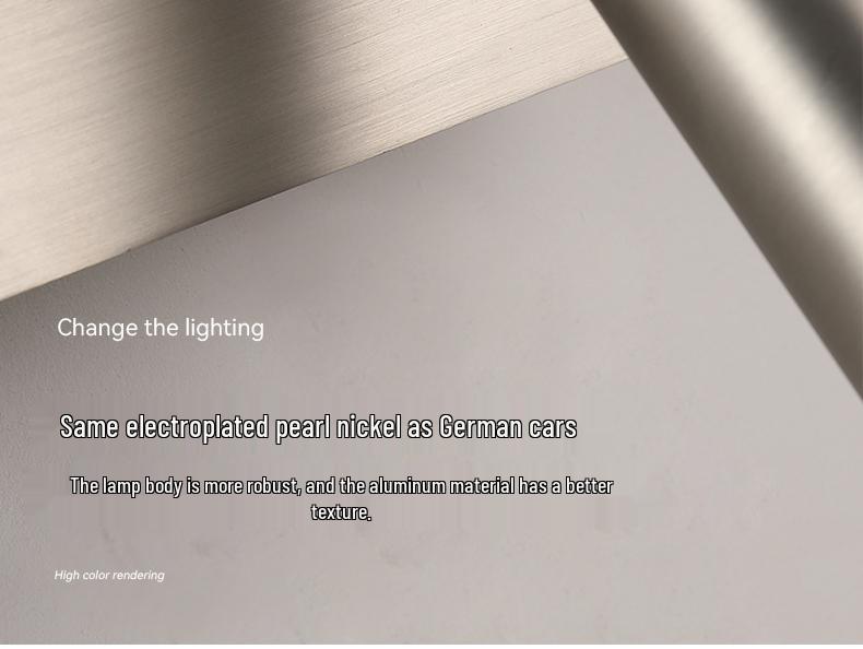 Italian Minimalist Bauhaus-Style Rotatable Wall Lamp with Switch for Bedroom