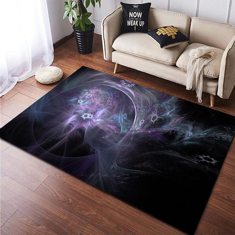 Colorful Magical Fantasy Abstract Art Printed Carpet for Living Room Home Decoration Mats Boho Rugs Area Rug for Bedroom