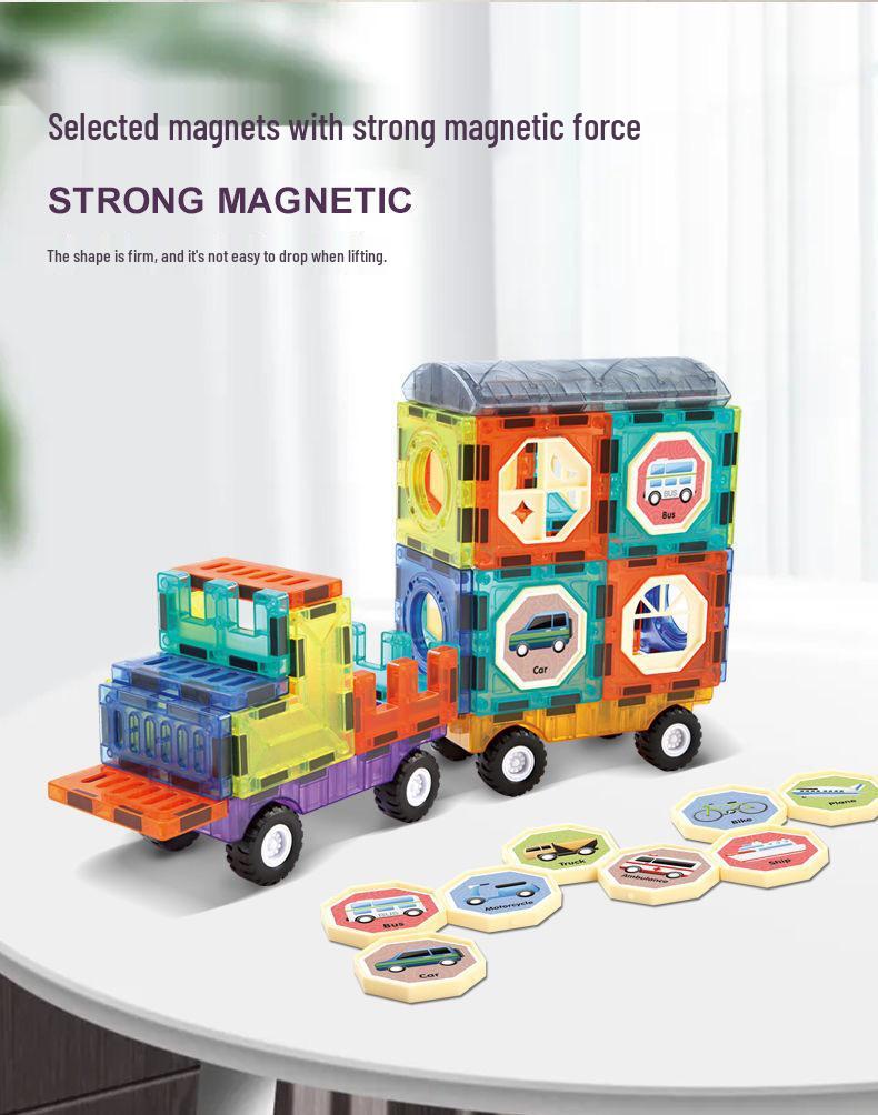 Colorful Roller Ball Building Blocks: Educational Construction Toy for Early Learning