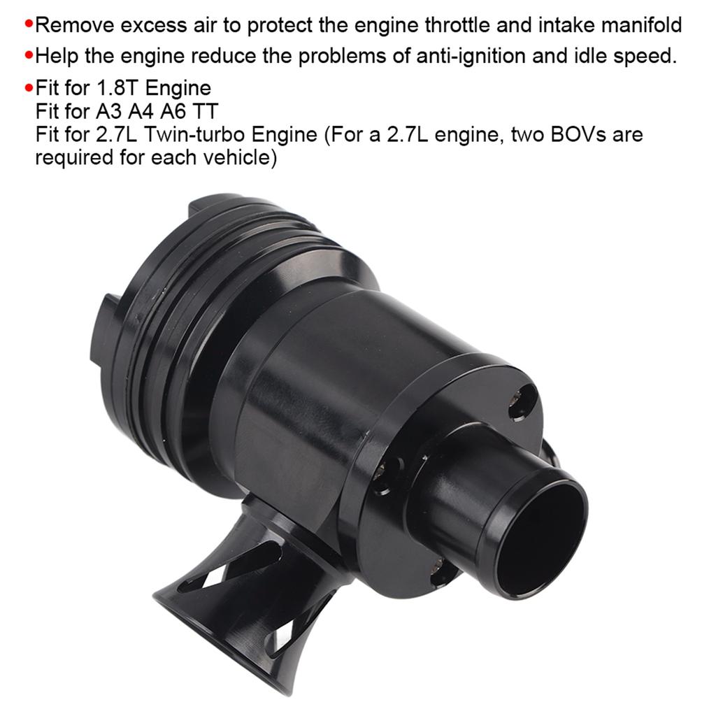 V-Form Ventil Abblasdruckentlastung BOV 1022 Adapter Passend für 1.8T Motor