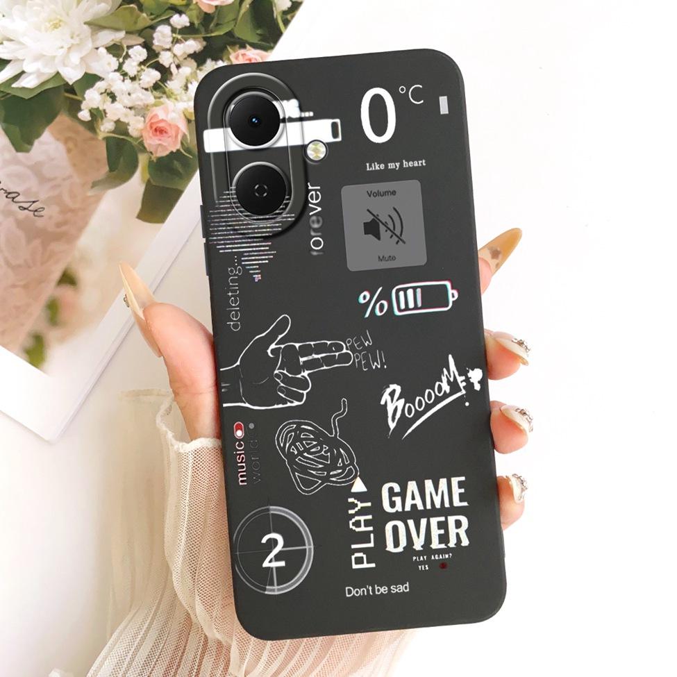 For Tecno KM4 Casing For Tecno Spark Go 2 Case Cover Luxury Fashion Cute Cartoon Funny Painted Silicone Phone Case