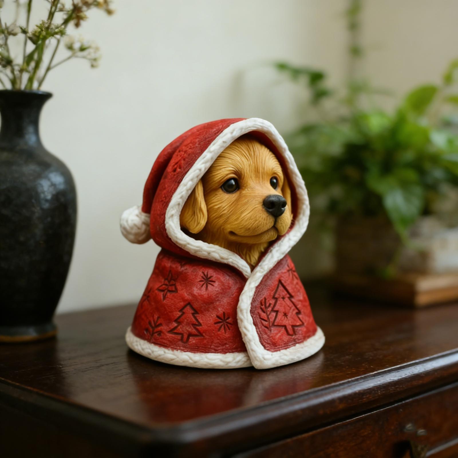 

Настільна прикраса у формі собаки, підходить для будь-якого місця. Це маленький, який не займає багато місця і його також можна покласти в сумку. One Size