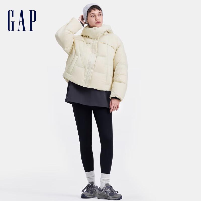 

Женская пуховая куртка GAP с капюшоном и воротником-стойкой L (Asian Fit)