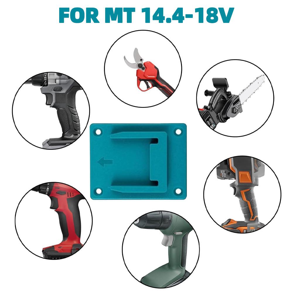 5pack for Makita/Dewalt/Milwaukee18V Tool Holder Drill Wall Mount Machine Storage Bracket for Display Stand Rack Fix Device Hang