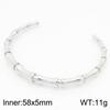 Women's Minimalist Bamboo Joint Titanium Steel Bracelet - Light Luxury, Exquisite High-End Design