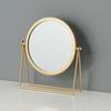 European-style Metal Makeup Mirror High-definition Dormitory Beauty Mirror  Household