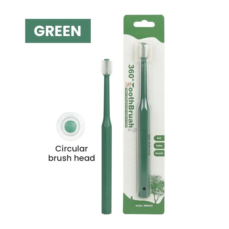

1PC Pet Toothbrush, Cat Toothbrush, Dog Toothbrush, Cat 360 Degree Oral Cleaning, Small Head Dog Toothbrush, Pet Supplies 1.3cmx15.5cm
