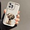 Funny Dog Cute Animal Case For Huawei P50 P40 P30 Mate 40 30 20 Nova Y70 Y70S 10 10SE 9 7 7SE Honor 50 50SE PRO 5G Liquid Cover