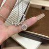 Star Lighting Necklace Female Ins Niche Design Light Luxury Senior Student Versatile Full Diamond Collarbone Chain