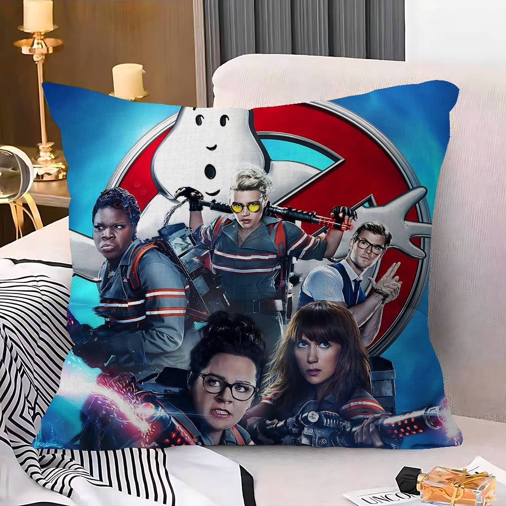 Fantasy G-Ghostbusters Adventure Movies Personalized Pillow Cover Bedroom Wild Party Decor Pillowcase Kid Birthday Shower Gift