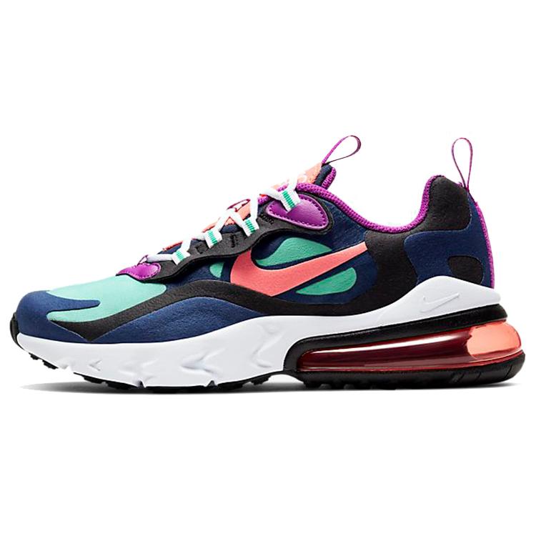 

Nike Air Max 270 React Kinetic Green Blue Ember Gs BQ0103-402 36
