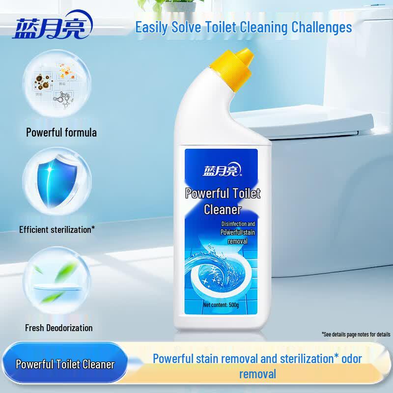 Blue Moon Powerful Toilet Bowl Cleaner, 12-Pack