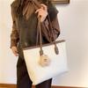 Bolsa de Ombro Feminina de Grande Capacidade - Bolsa Tote Versátil para o Dia a Dia e Computadores, Perfeita para Outono e Inverno