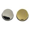 Pack of 10 Engraving Mirrored Blanks Challenge Coin Solid Brass Plated 40mm with Clear Protective Case for Crafting