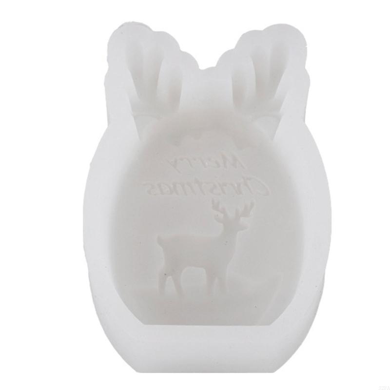 Christmas Deer Silicone Mold Reindeer Silicone Mold For Handmade Soap Christmas Home Decoration