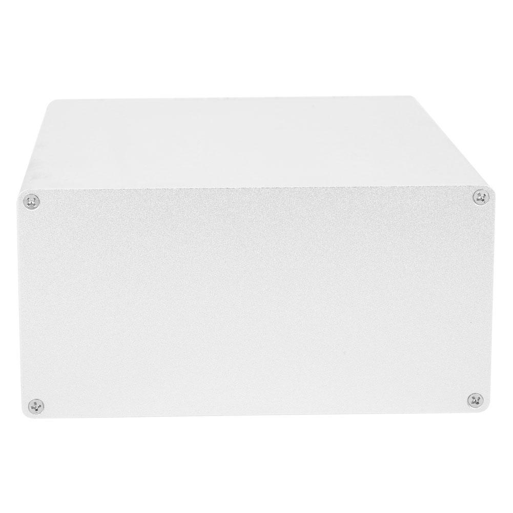 Aluminum Project Box Matte Silver Split Type DIY Electronic Enclosure Case 80x160x180mm