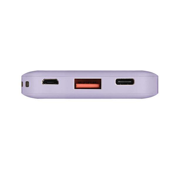 Powerbank 8000mAh UNIQ Fuele mini 18W Power Delivery Lawendowy