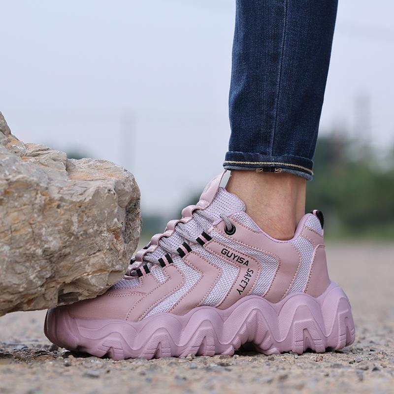 Damskie obuwie robocze, buty ochronne, antyprzebiciowe, lekkie, miękkie, oddychające, buty robocze budowlane