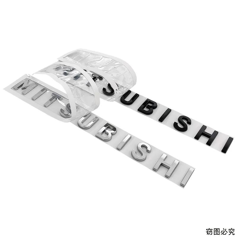 36CM ABS Znak na přední zadní kufr auta pro Mitsubishi Lancer Pajero ASX Outlander Eclipse Cross Galant Mirage L200 Colt Samolepky