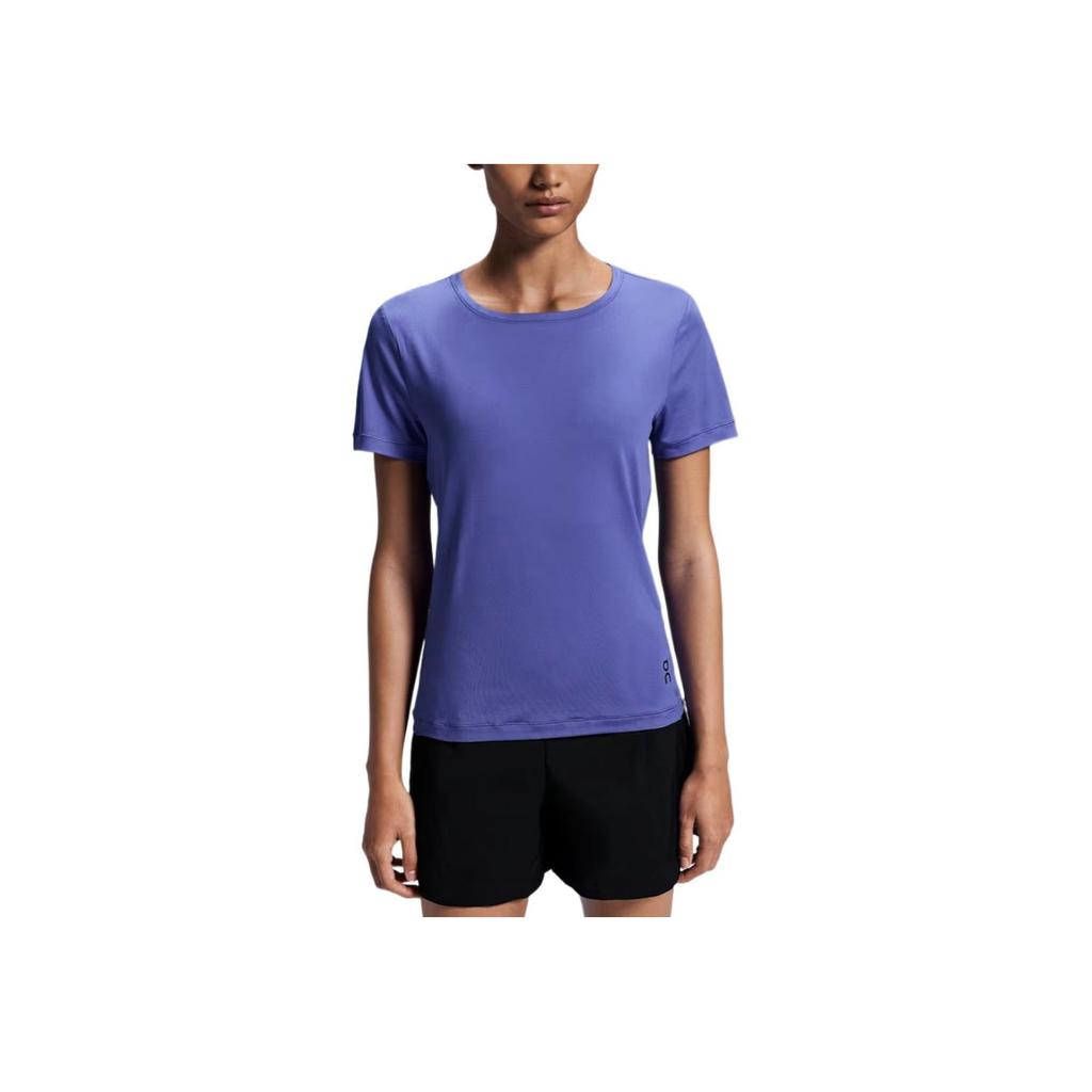 On Movement T Soft Moisture-Wicking Comfortable Versatile Short Sleeve T-Shirt Iris Flower Women Tops 1WE30382861