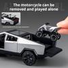 1:36 Cybertruck Speelgoed Off-Road Voertuig Die-Cast Modelauto Strandmotorfiets Hobby Verzamelsieraad Verjaardagscadeau Voor Jongen