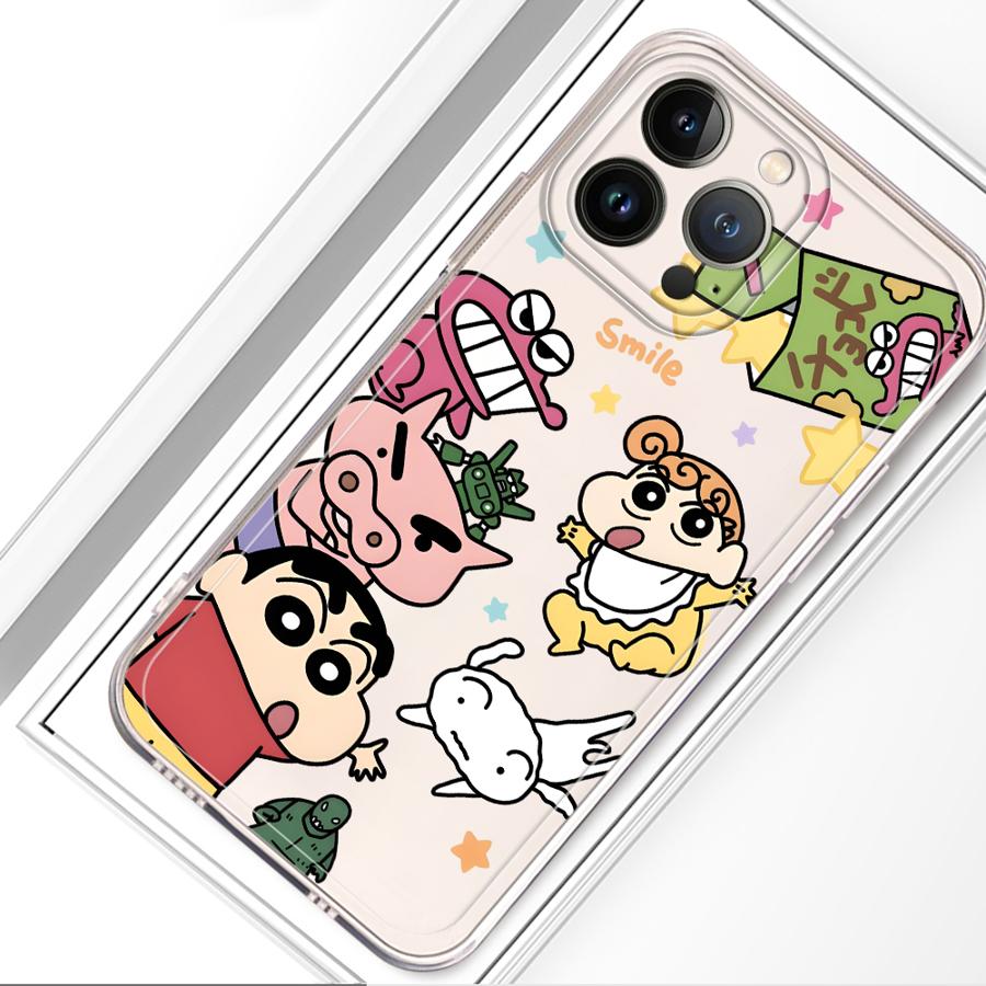 Shin Himawari Case for iPhone 17 Pro Max 7 8 16 XS Max 14 Plus 11 XR 12 Mini 13 Pro Air 15 Soft Phone Cover