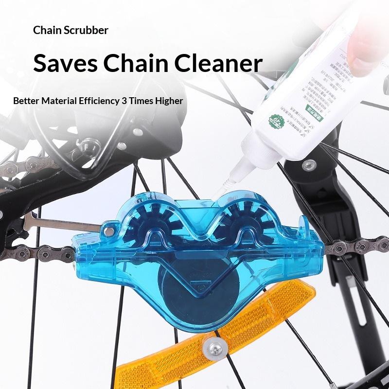 Chain Cleaner Cleaning Bicycle Chain Brush Wash Tool Set Bike Protection Oil Bike Chain For Mountain Cycling Bike Accessories