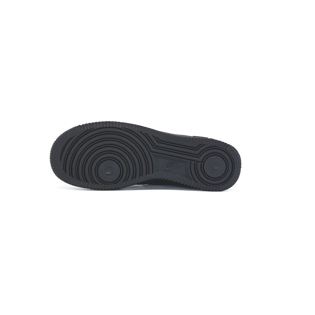 Nike Air Force 1 Leather Slip Resistant Abrasion Resistant Low top Skateboard Shoes Unisex Black White CW2288-001(Team505-)