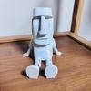 3D Printed Seated Figures, Easter Seated Figures Desktop Ornaments, Mini Unique Souvenir Decorations and Ornaments