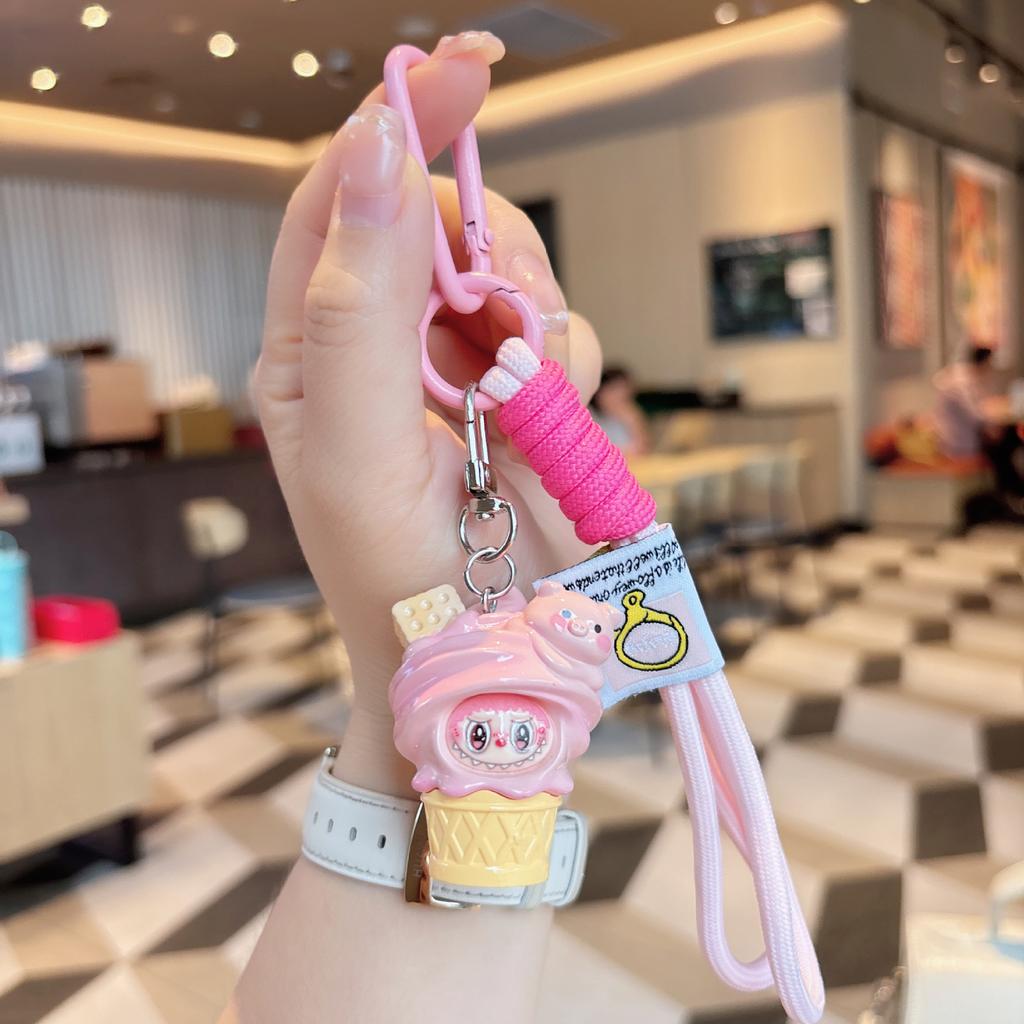Resin Cone, Buck Tooth, Rag Cloth, Cute Key Chain, Doll, Bag Pendant, Mobile Phone Small Hanging Chain.
