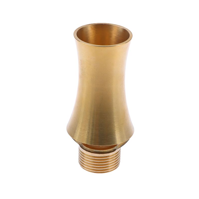 1Pc 1/2" 3/4" Brass Cascade Water Fountain Nozzles Spray Head Pond Garden Decoration Outdoor Water Fountain Nozzles
