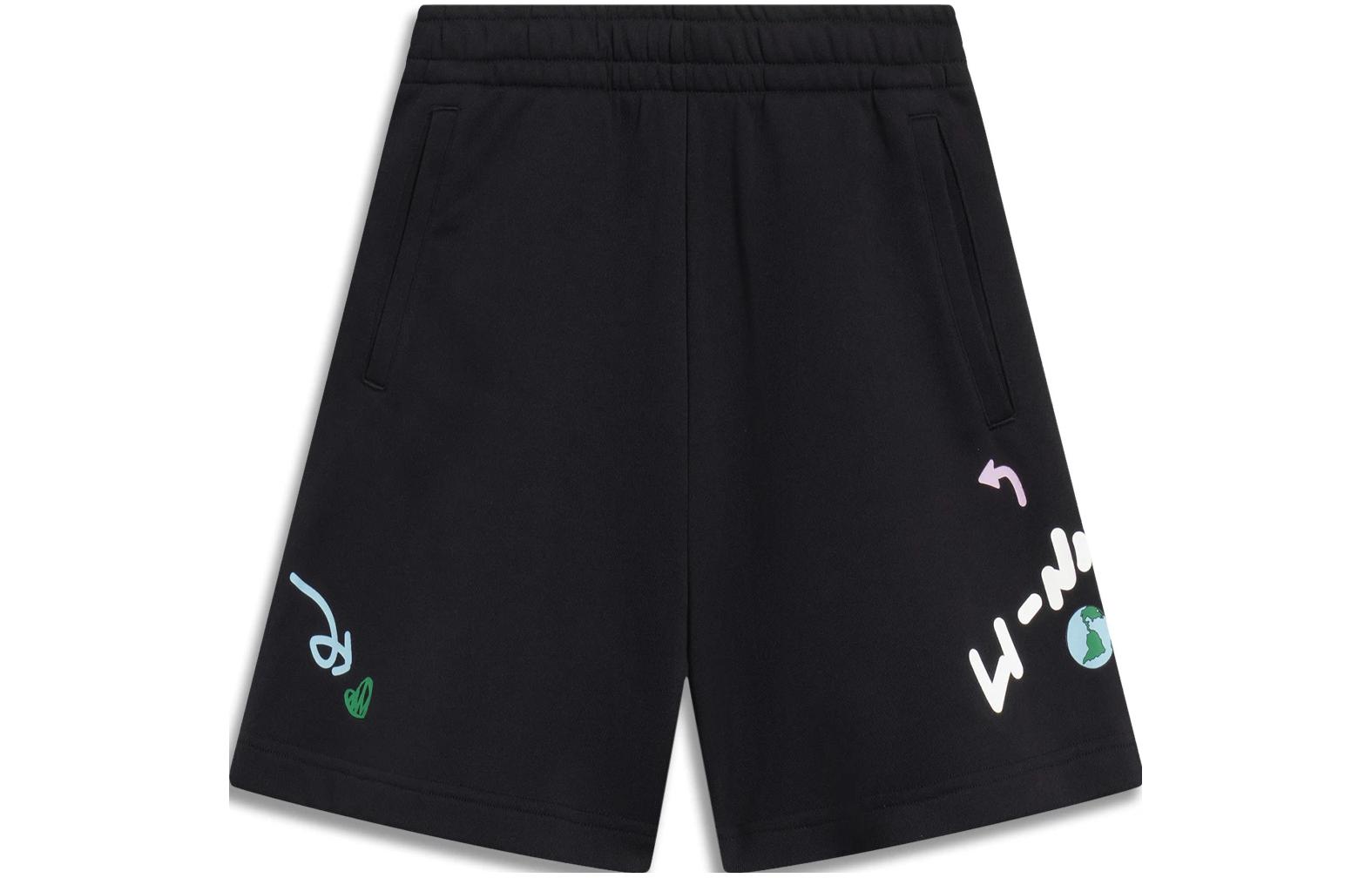 Li Ning Sports Fashion Collection Sports Shorts Women s Black AKST664-2 XS